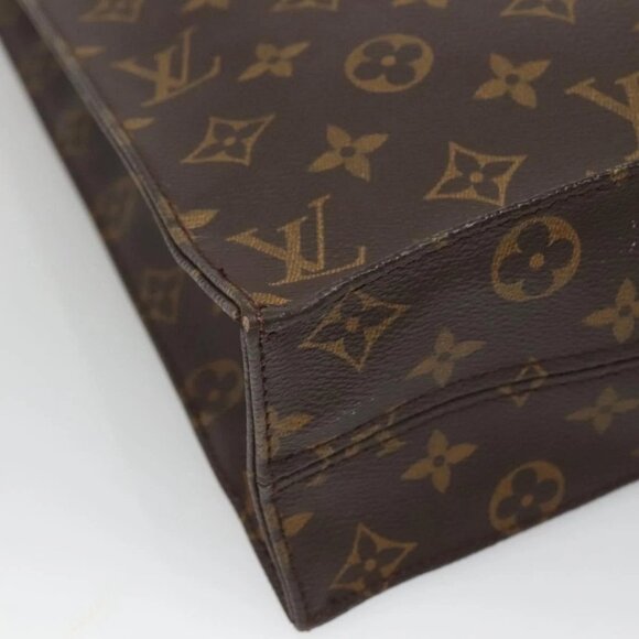 LOUIS VUITTON Monogram Sac Plat Hand Bag M51140 LV Auth 133704 - Picture 14 of 16